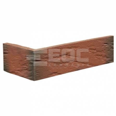 Угловая клинкерная фасадная плитка R343 DF9 240/115х52х9