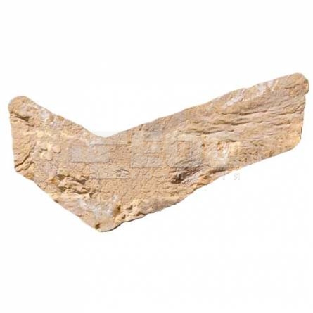 Угловая плитка ручной формовки 101 Oud Blanckaert DF 210/100х65х20