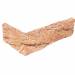 Кутова плитка ручного формування 15 Azalea DF 210/100х65х20