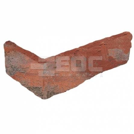 Угловая плитка ручной формовки 309 Carmine GS DF 210/100х65х20