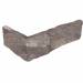 Угловая плитка ручной формовки 330 A1 Nevado Dark DF 210/100х65х20
