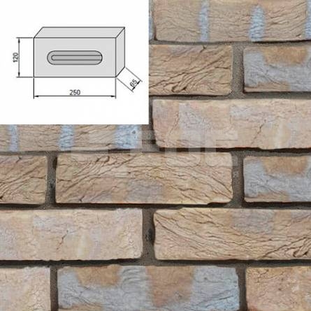 Екатеринославский кирпич ручной формовки Северное Сияние NF 250x120x65 