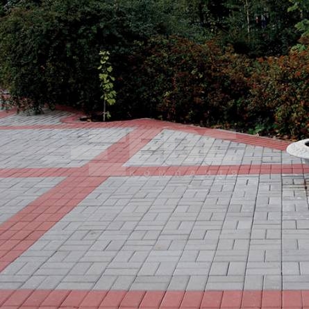Тротуарна плитка Цегла стандартна 200х100х60 Сірий