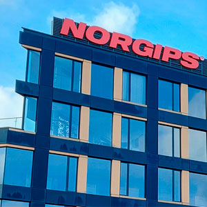 Гіпсокартон Norgips в компанії ЕОС